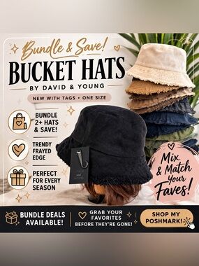 Stylish Unisex Bucket Hats Bundle 🧢🔥 Streetwear | Summer Ready | Make Offer!
